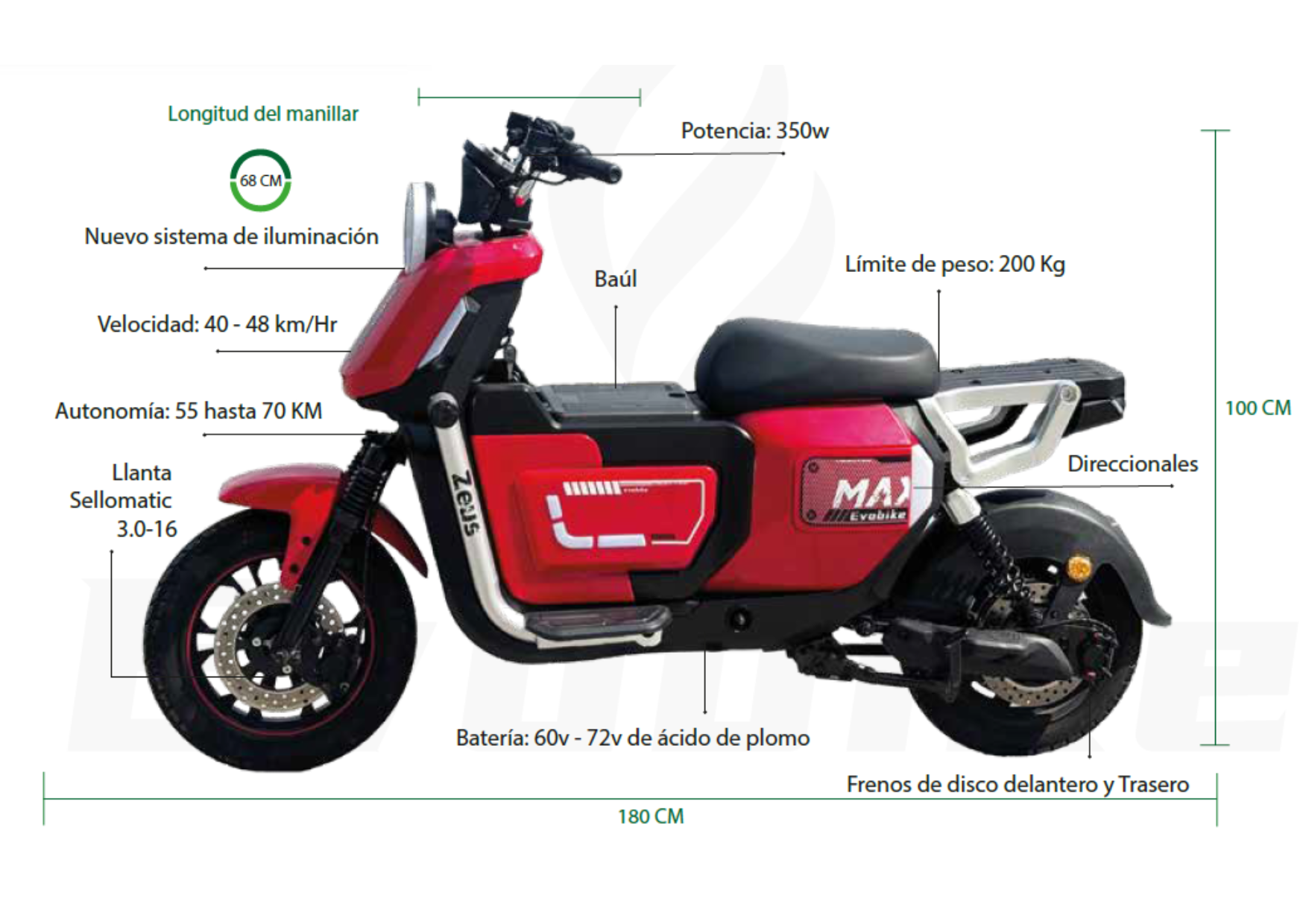 BICIMOTOS ELÉCTRICAS ZEUS - Mi tienda
